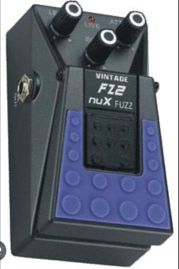 GEZOCHT: Nux FZ2 Vintage Fuzz beschikbaar voor biedingen