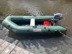AQUAPARX motorbootje met 4pk Yamaha motor, Watersport en Boten, Ophalen, Overige materialen, Gebruikt, Minder dan 10 pk