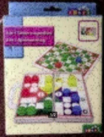 2 in 1 spel koffertje; ludo; lifetime games; reisspelletjes beschikbaar voor biedingen
