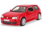 Maisto Volkswagen Golf 4 R32 rood 1:24 nieuw in verpakking, Hobby en Vrije tijd, Modelauto's | 1:24, Nieuw, Ophalen of Verzenden