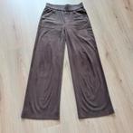 Rosner suedine broek - donkerbruin 38, Bruin, Ophalen of Verzenden, Zo goed als nieuw, Rosner