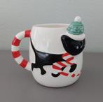 HEMA kerstmok Siepie groene muts en
rood-witte sjaal ‍, Ophalen of Verzenden, Zo goed als nieuw