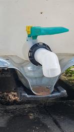 IBC tank grote uitloop S60, Tuin en Terras, Regentonnen, 150 liter of meer, Ophalen of Verzenden, Zo goed als nieuw, Kunststof