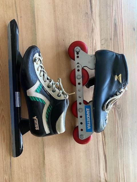 Viking Noren + Skeelers - Maat 40/41+ slijptafel., Sport en Fitness, Schaatsen, Ophalen of Verzenden, Gebruikt, Noren, Viking