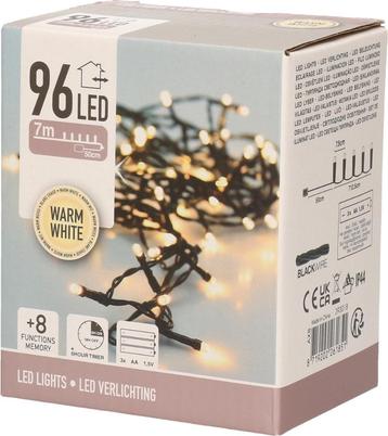 Kerstverlichting Warm Wit 96 LED beschikbaar voor biedingen