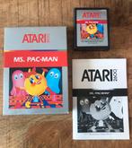 Atari 2600 Ms Pac Man, compleet!, Avontuur en Actie, 1 speler, Ophalen of Verzenden, Zo goed als nieuw
