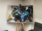 Schilderij moderne kunst inspiratie dali zijn hydras/hydres, Antiek en Kunst, Ophalen of Verzenden