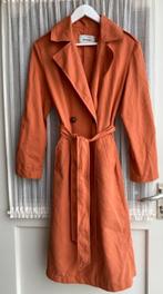 Lange najaarsjas met ceintuur - Stradivarius / M, Maat 38/40 (M), Oranje, Ophalen of Verzenden, Stradivarius