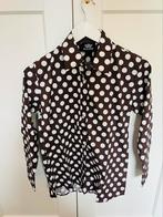 PL Land blouse – Hippe polkadot – Bruin/wit – Maat 176–, Ophalen of Verzenden, Zo goed als nieuw, Meisje, Overhemd of Blouse