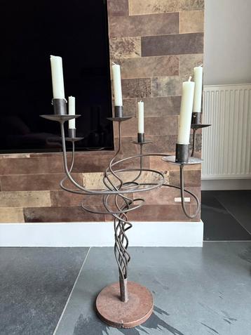 Kandelaar met 6 armen - 60 cm hoog beschikbaar voor biedingen