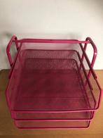 Organizer Sorteerbakjes Bureau bakjes Brievenhouder metaal, Ophalen of Verzenden, Gebruikt