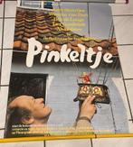 Originele grote filmposter uit 1978 van Pinkeltje 84 x120 cm, Ophalen, A1 t/m A3, Film en Tv, Rechthoekig Staand
