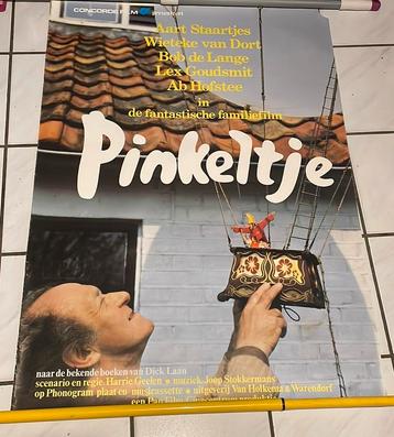 Originele grote filmposter uit 1978 van Pinkeltje 84 x120 cm beschikbaar voor biedingen