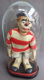 Om 1900 - 1950 DROEVIGE CLOWN Marionette Pop Figuur CIRCUS, Antiek en Kunst, Ophalen of Verzenden