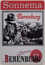 Sonnema Berenburg man reclamebord van metaal wandbord deco