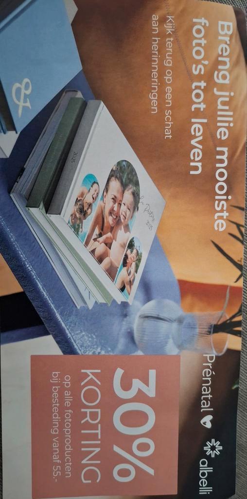 Albelli kortingsbon 30% korting, Tickets en Kaartjes, Kortingen en Cadeaubonnen