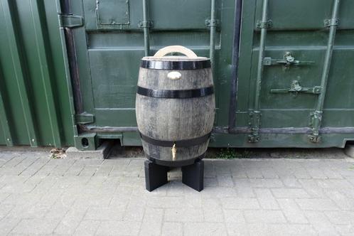 Kleine houten regenton, veel keus, op voorraad, KIJK NU!, Tuin en Terras, Regentonnen, Nieuw, Hout, Minder dan 75 liter, Met kraantje