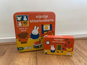 Nijntje stoelendans en spoorzoeken spel kleuter beschikbaar voor biedingen