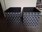 Ikea Dröna manden, doos, opbergbox 2 stuks ppst., Huis en Inrichting, Woonaccessoires | Schalen en Manden, Ophalen, Zo goed als nieuw