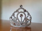Tiara zilver, prinsessen kroontje            ❤💛💚, Nieuw, Meisje, Ophalen of Verzenden