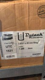 Dutack 5243007 RNCS28 RVS 45mm 6000 EAN 8712008061113, Nieuw, Ophalen of Verzenden, Spijkers, Minder dan 50 mm