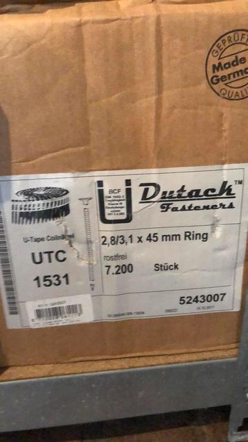 Dutack 5243007 RNCS28 RVS 45mm 6000 EAN 8712008061113 beschikbaar voor biedingen