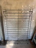 Metalen wijnrek voor 150 flessen, Ophalen, Gebruikt, Metaal, 75 cm of meer