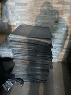 Tapijt Tegels., Doe-het-zelf en Verbouw, Dakpannen en Dakbedekking, Overige materialen, Gebruikt, Zwart, Overige typen