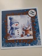 Zelfgemaakte kerstkaart, Hobby en Vrije tijd, Kaarten | Zelfgemaakt, Ophalen of Verzenden, Nieuw, Kerst