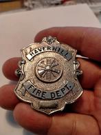 USA , Haverhill Fire Department Badge , metaal, Verzenden, Overige soorten, Amerika, Embleem of Badge