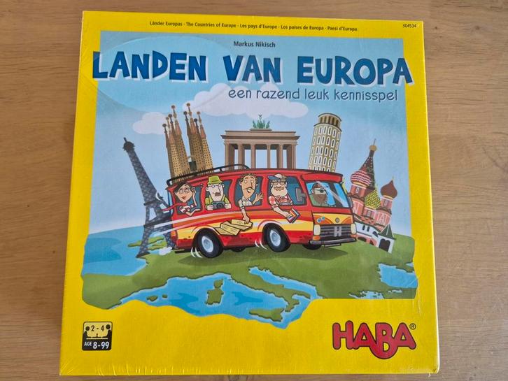 Landen van Europa kennisspel, Kinderen en Baby's, Speelgoed | Educatief en Creatief, Nieuw, Ophalen of Verzenden