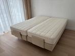 Boxspring 180x210cm elektrisch inclusief matrassen, Ophalen, 210 cm, Tweepersoons, Zo goed als nieuw