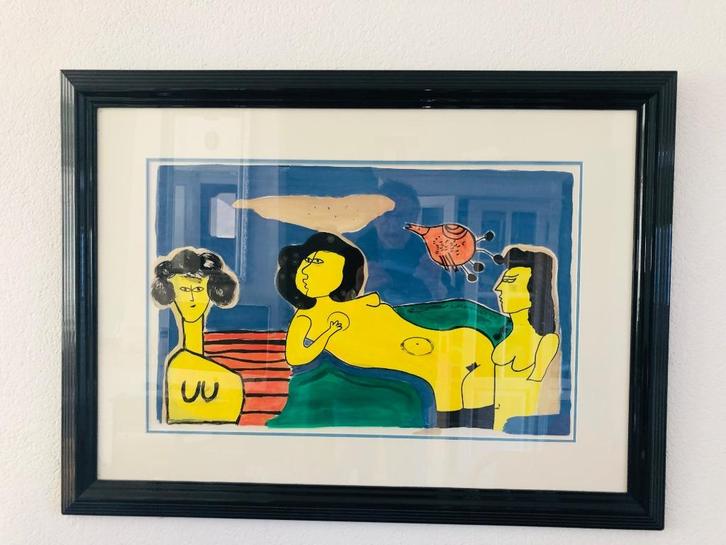 Schilderij, Antiek en Kunst, Kunst | Schilderijen | Modern, Ophalen