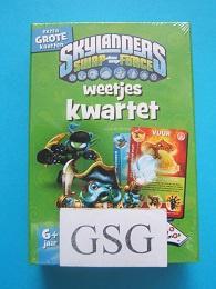 Skylanders weetjes kwartet nr. 04696-00, Hobby en Vrije tijd, Gezelschapsspellen | Kaartspellen, Nieuw, Ophalen