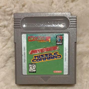 gameboy arcade classic 1 asteroids & missile command beschikbaar voor biedingen