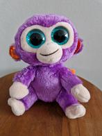 Ty Beanie Boos paars aapje, Grapes, 15 cm hoog, Ophalen of Verzenden, Zo goed als nieuw, Overige typen