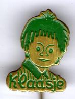 Klaasje groen op koper stripfiguur speldje ( S_050 ), Verzamelen, Speldjes, Pins en Buttons, Verzenden, Nieuw, Figuurtje, Speldje of Pin