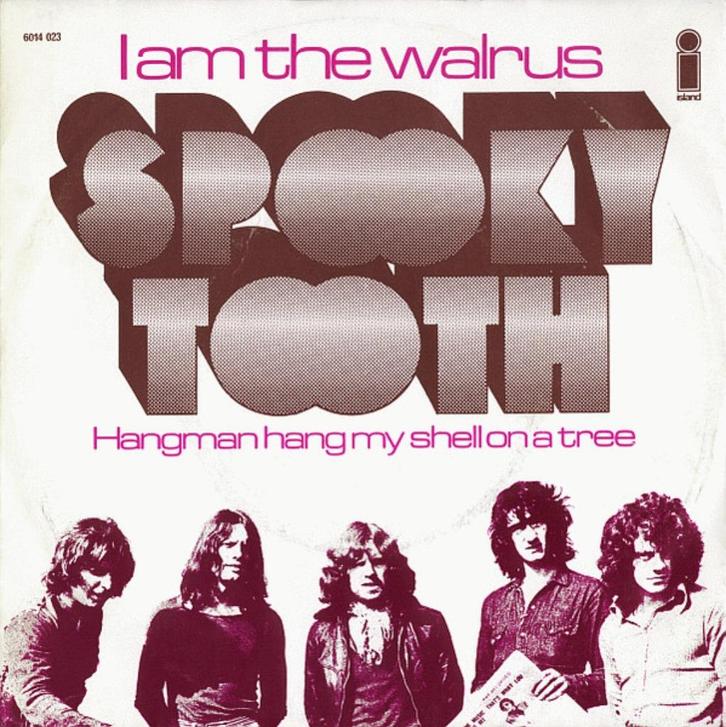 single vinyl  SPOOKY TOOTH – I Am The Walrus (1970 - NL), Cd's en Dvd's, Vinyl Singles, Gebruikt, Single, Rock en Metal, 7 inch