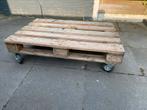 Pallettafel op wielen, Tuin en Terras, Tuintafels, Ophalen