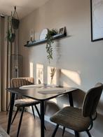 Ikea LISABO tafel + stoelen - zo goed als nieuw!, Ophalen, Kunststof, Vierkant, 50 tot 100 cm