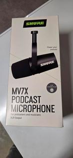 Shure MV7X nieuw, Ophalen of Verzenden, Zo goed als nieuw