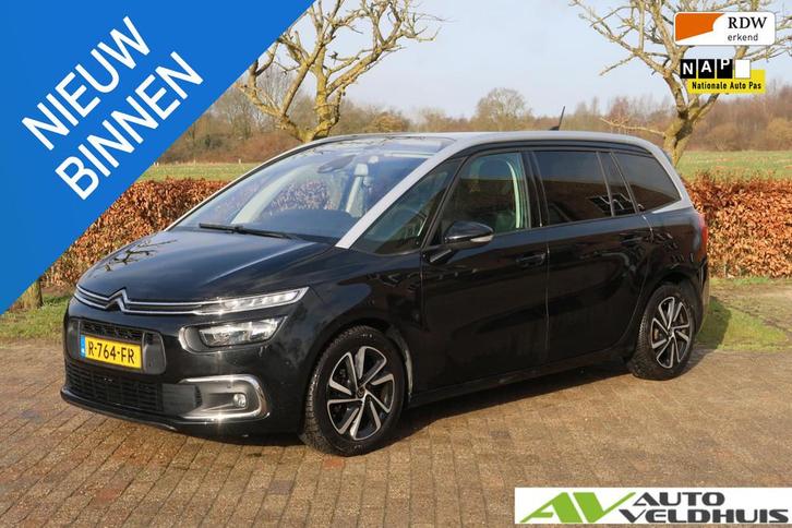 Citroen Grand C4 SpaceTourer 1.2 PureTech Shine Pano Camera, Auto's, Citroën, Bedrijf, Te koop, C4 (Grand) Picasso, ABS, Achteruitrijcamera