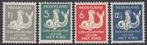 Nederland 225-228 Kinderzegels Postfris, Verzenden, T/m 1940, Postfris