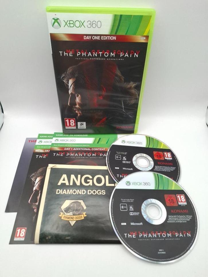 the phantom pain day one edition xbox 360, Spelcomputers en Games, Games | Xbox 360, Zo goed als nieuw, Avontuur en Actie, 1 speler