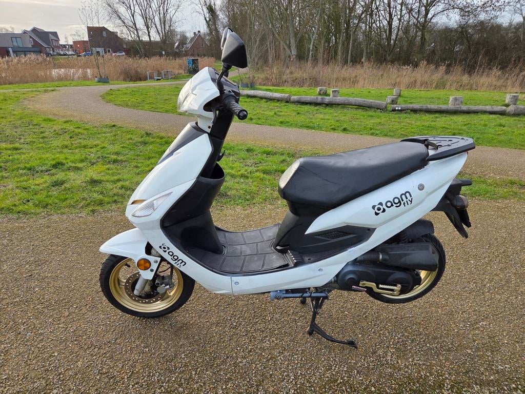 AGM fly bromscooter, Ophalen, Gebruikt, Benzine, Overige modellen