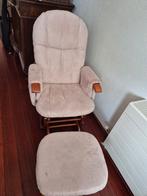 Schommelstoel met voetenbank, Kinderen en Baby's, Kinderkamer | Tafels en Stoelen, Ophalen, Gebruikt, Stoel(en)