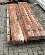 7 x 7 x 275 Hardhout palen B-keus, Palen, Nieuw, Ophalen of Verzenden, Hardhout