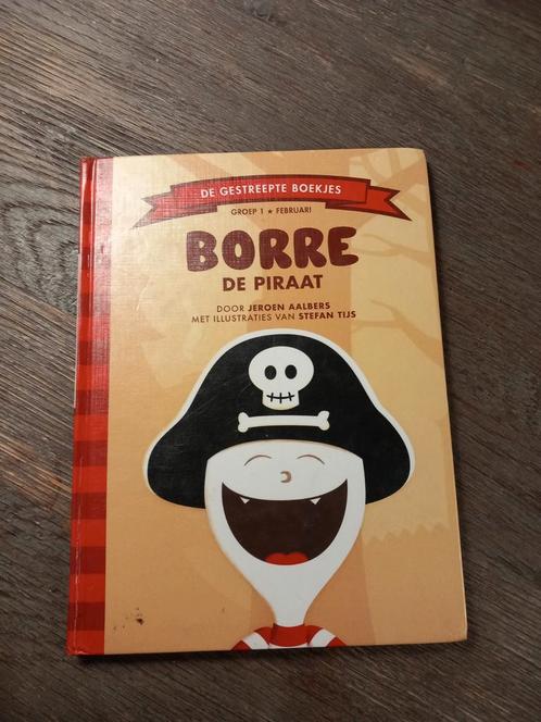 Jeroen Aalbers - Borre de piraat, Boeken, Kinderboeken | Jeugd | onder 10 jaar, Zo goed als nieuw, Ophalen of Verzenden