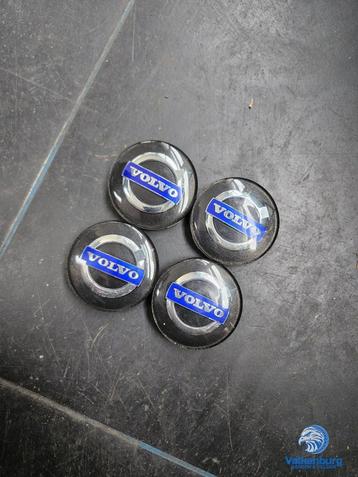 ORIGINELE Volvo naafkap naafdop zwart blauw chroom beschikbaar voor biedingen