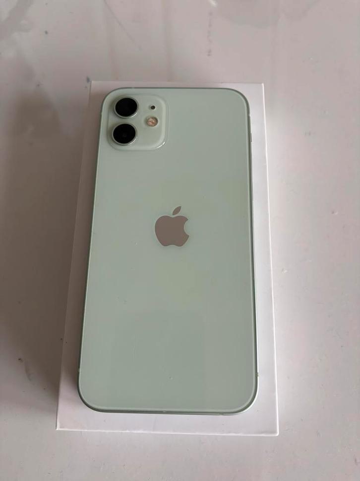 iPhone 12 - Mintgroen - 128GB, Telecommunicatie, Mobiele telefoons | Apple iPhone, Zo goed als nieuw, 128 GB, Zonder abonnement